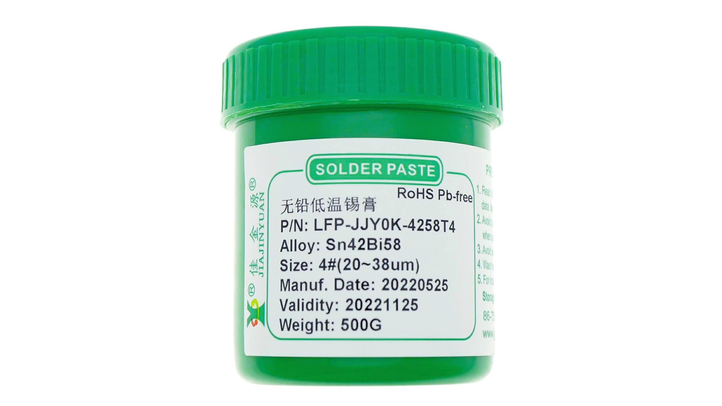 【佳金源】無鉛低溫錫膏產(chǎn)品介紹及儲存方法？